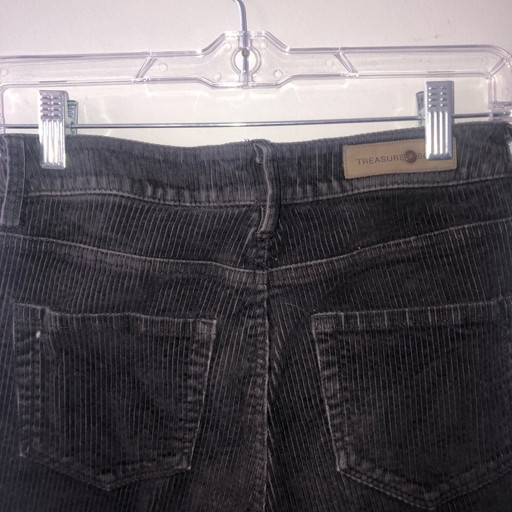 Navy corduroy pants